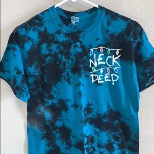 Neck Deep stranger things band tee